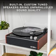 Victrola VTA-71-MAH Bluetooth Belt Drive Classic Turntable 78 RPM, Mahogany