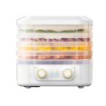 thumbnail image 1 of Secadora de Alimentos Eléctrica Inteligente de 5 con Circulación de Aire Caliente de 360°, Máquina Secadora de Frutas Secas, Enchufe Británico, Color, 1 of 5