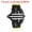 Black/Yellow, variant on Uxcell Golf Ball Marker Stencil 360 Triple Line Alignment Marking Tool Red/Blue