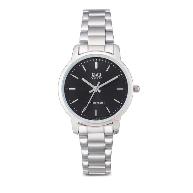 Reloj Q&Q Hombre Plata Casual Analógico Qa47J212Y