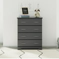 thumbnail image 3 of Storkcraft Brookside 4 Drawer Nursery Dresser, Gray, 3 of 7