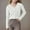 White, variant on FamilyThread Children's Button-up Cardigan with V-Neck Cotton Knit Solid Sweater Casual Outerwear For 6-15Y