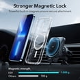 thumbnail image 3 of for iPhone 13 Pro Max Case, Compatible with MagSafe, Shockproof Military-Grade Protection, Scratch-Resistant Back, Magnetic Phone Case for iPhone 13 Pro Max, Classic Hybrid Case, Clear, 3 of 5