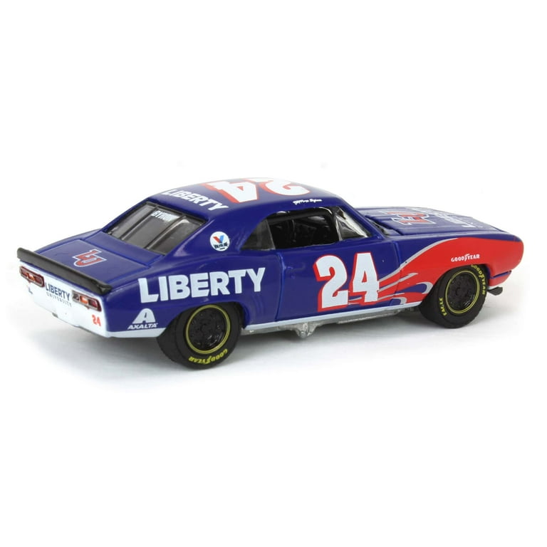 Greenlight 1/64 1969 Camaro William Byron First Win Tribute Diecast Car - Hobby Exclusive