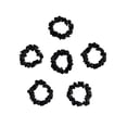 thumbnail image 1 of Zhuge 6 piezas de coleteros de seda suaves y cómodos, pequeños coleteros de seda, lazos, elásticos, coleteros para mujer, accesorios para el cabello, 1 of 4