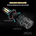thumbnail image 4 of Kit 2 Focos Led Modelo H4 Luz Blanca De 4 Lados Para Auto, 4 of 9