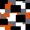 Orange Gray Black, variant on Castle Fairy Retro Offset Rectangle Block Twin Quilt Set 2 Pieces,Geometric Abstract Mosaic Twin Coverlet Set,Dusty Pink Gray Black,1 Bedspread and 1 Pillowcase