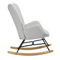 thumbnail image 4 of Sillón Relax Reclinable FurnitureR Gris Moderno, 4 of 5