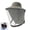 Army Green, variant on Mosquito Net Hat, Mosquito Net Head Hat with Sun Hat Net, Bee Hat Hunting Hat for Outdoor Camping and Gardening, Portable Insect Protection(Sky Blue)