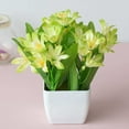 thumbnail image 6 of SPRING PARK Home Wedding Garden Party Decor Artificial Fake Calla Lily Silk Flower, 6 of 7