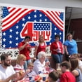 thumbnail image 2 of Independence Day Banner, Patriotic Anniversary Decoration Party Background, 2 of 7