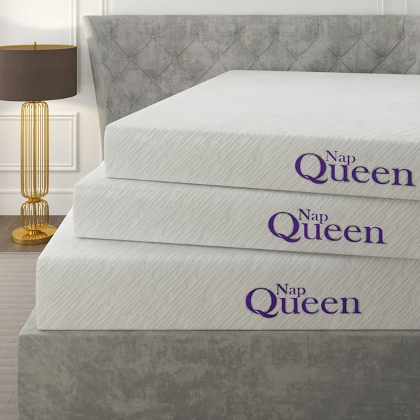 Nap Queen Elizabeth 10" Gel Memory Foam Mattress, TwinXL