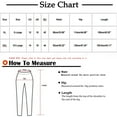 thumbnail image 3 of Jeans for Women Casual Solid Color Comfy Low Rise Pants for Women Fashion Fitted Daily Trendy Womens Pants Comfy Straight Lightweight Party Vacation Beach Pants（Dark Blue,XXL）, 3 of 8