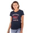 thumbnail image 3 of America Okayest Place on Earth Womens Slim Fit Graphic Tee Brisco Brands S, 3 of 6