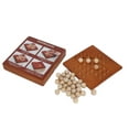 thumbnail image 3 of Juego de ajedrez de madera, juego de ajedrez, juego de mesa de ajedrez de viaje de madera, ajedrez para ancianos elaborado con cuidado, 3 of 8