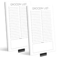 thumbnail image 1 of Bloc de notas magnético con lista de compras para refrigerador - Para listas de compras Bloc de notas minimalista para refrigerador, 1 of 5