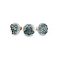 thumbnail image 1 of Sellos para galletas Nordic Ware Holiday Cast, redondos, 3 cm, plateados, 1 of 7