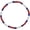 1 Pcs Red White and Blue, variant on 18" Bling Baseball Necklace Glitter Rhinestone Ball Pendant Necklaces Jewelry Unisex Gift for Baseball Players & Fans[h9442]