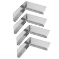 thumbnail image 4 of 4pcs Gutter Valley Splash Guards Aluminum Rain Gutter Valley Roofing Gutter Guards Or House Shingle Roofs Corner, 4 of 22