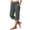 CJ62_Dark Gray, variant on Lumtrix Women's Quick Dry Long Shorts Straight Leg Below The Knee Capri Lightweight Hiking Cargo Shorts with Pockets Purple 3XL
