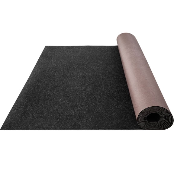 6x18ft Marine Carpet Waterproof Boat Carpet with Anti Slip Backing Indoor Outdoor Deck Patio Rug Easy to Clean Cuttable Black