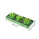 thumbnail image 3 of Fiudx Trío de Velas de Cactus Suculentos, Diseño Realista Inspirado En La Naturaleza, Cera de Larga Duración, Crea Un Ambiente Cálido, Un Elemento Decorativo para El Hogar, Ideal Como Regalo, Verde,, 3 of 6