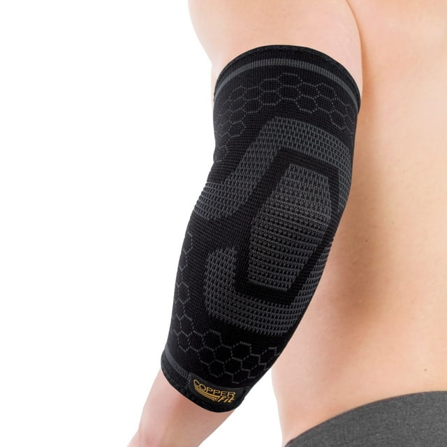 Funda de compresión Cobre Fit ICE Elbow S/M negra unisex