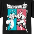 thumbnail image 2 of Dragon Ball Z Goku Versus Goku Men's Black Short Sleeve Crew Neck Tee-XXL, 2 of 4
