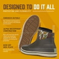 thumbnail image 3 of Deck Boots LaCrosse 6 Alpha de goma impermeable para hombre, color negro, 3 of 6