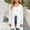White, variant on Girls Cardigan Sweaters with Pockets Casual Lightweight Warm Button Down Kids Fall Winter Long Jacket Black 5-14