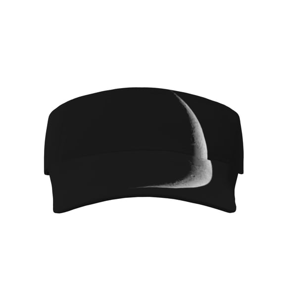 Sport Sun Visor Hats Crescent Moon Adjustable Empty Top Baseball Cap Ball Caps For Women Men