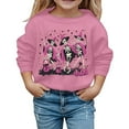 thumbnail image 1 of Chandail à Col Rond Imprimé pour Filles à Manches Longues, Doux, Confortable, Décontracté, Chandail pour Tout-Petits et Enfants pour le Quotidien et les Activités Extérieures, 1 of 4