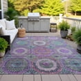 thumbnail image 4 of Dalyn Rugs Machine Washable Indoor/Outdoor Chantille ACN2049 Purple 2'6" x 3'10" Rug, 4 of 9