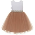 thumbnail image 1 of V-Back Backless Lace Baby Flower Girl Dress Holy Baptism Gown 206R2, 1 of 3