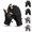 Black, variant on Keep Hands Warm While Riding Or Driving With These Thermal Gloves. The Flip-Up Fingertip Gives You Access for Fine Tasks Without Removing The Glove