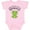 AD-Pink, variant on Inktastic Grandpa's Little Princess Cute Frog Girls Baby Bodysuit