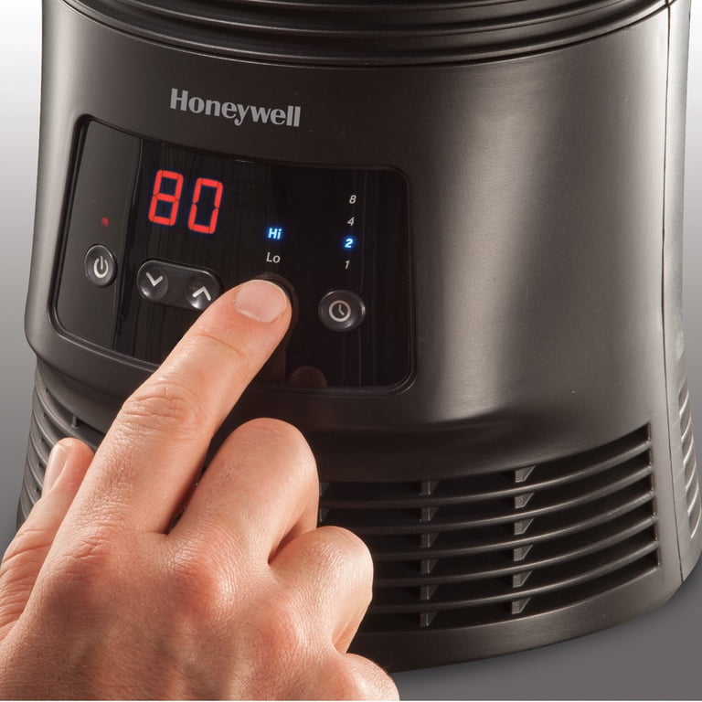 Honeywell 360 Digital Surround Fan Forced Heater HHF370B, Black - Walmart .com