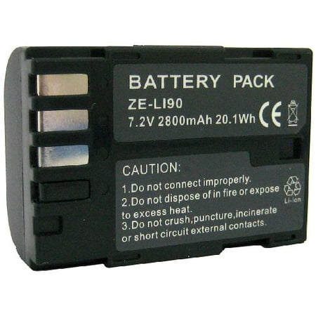 Top Brand D-LI90 Rechargeable Lithium-Ion Replacement Battery for Pentax