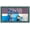 Gustav Blue, variant on 29x18 Frame Black Real Wood Picture Frame Width 1.25 inches | Interior Frame Depth 0.5 inches |
