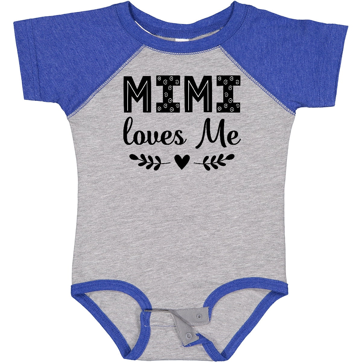 Inktastic Mimi Loves Me Baby Clothes Girl Girls Baby Bodysuit