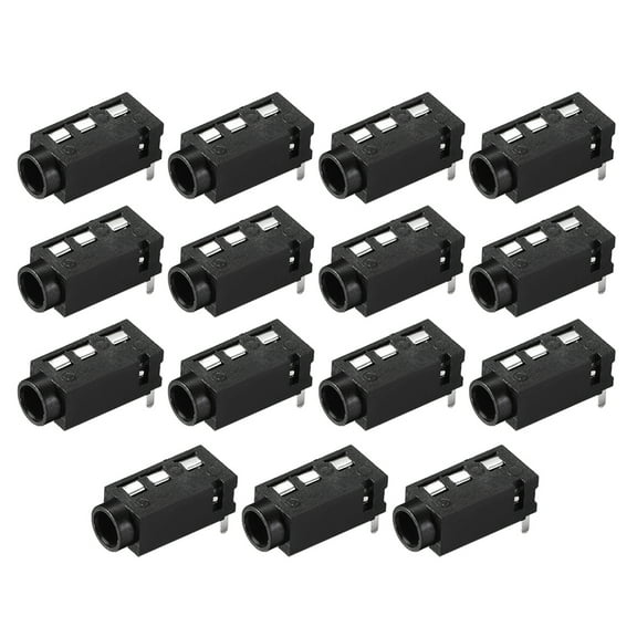 3.5 mm Audio Jack Connector PCB Mount Female Socket 4Pin PJ-320A 15pcs