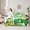 White Green 04, variant on Feelyou Western Gnome Kids Twin Bedding Sets 7-Piece, Lucky Shamrock Bedding Comforter Set