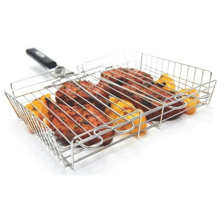 Stainless Steel Grill Basket - Onward Mfg Co Deluxe Stainless Steel Grill BBQ Basket