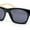 Shiny Black - Black, variant on Bamboo Arm Retro Hipster Horn Rim Gentlemans Sunglasses Matte Black - Black