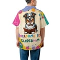 thumbnail image 5 of Welcome to Australian Shepherd Classroom Teacher Dog Mom Hawaiian Shirt Breathable Summer Unisex Merch Aussie Dog Lover Gifts - 02015, 5 of 6