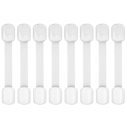 Child Cabinet lock, Drawer Door Baby Safety Locks, Refrigerator Toilet lock Easy to Use, No Tools, Durable, Reliable, Adhesive, Childrens