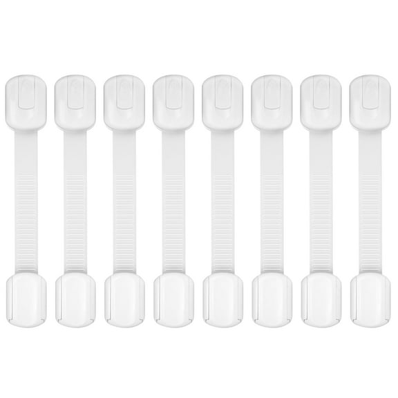 Child Cabinet lock, Drawer Door Baby Safety Locks, Refrigerator Toilet lock Easy to Use, No Tools, Durable, Reliable, Adhesive, Childrens