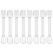 Child Cabinet lock, Drawer Door Baby Safety Locks, Refrigerator Toilet lock Easy to Use, No Tools, Durable, Reliable, Adhesive, Childrens