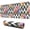 Pioneer Flower Floral, variant on Long Mouse Pads for Desk,Pioneer Flower Floral Print Pattern Desk Mats on Top Of Desks, Desk Mouse Pad Extra Large with 3mm Non-Slip Base and Stitched Edge for Gaming,Office,Work,Home 31.5"x11.8"
