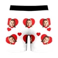 thumbnail image 6 of KHONTS Men's Personalized Boxers Husband Boyfriend Funny Boxers for Men Valentine's Day Birthday for Him White XL, 6 of 8